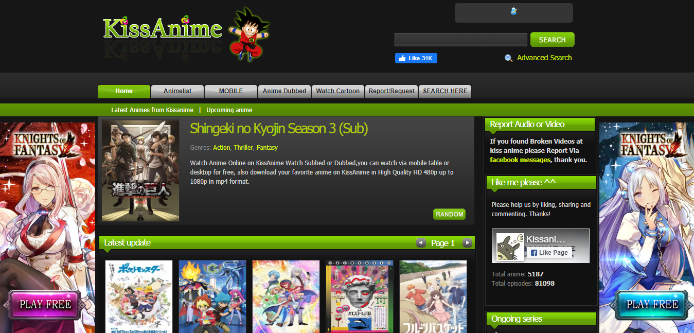 kissanime alternative kisscartoon