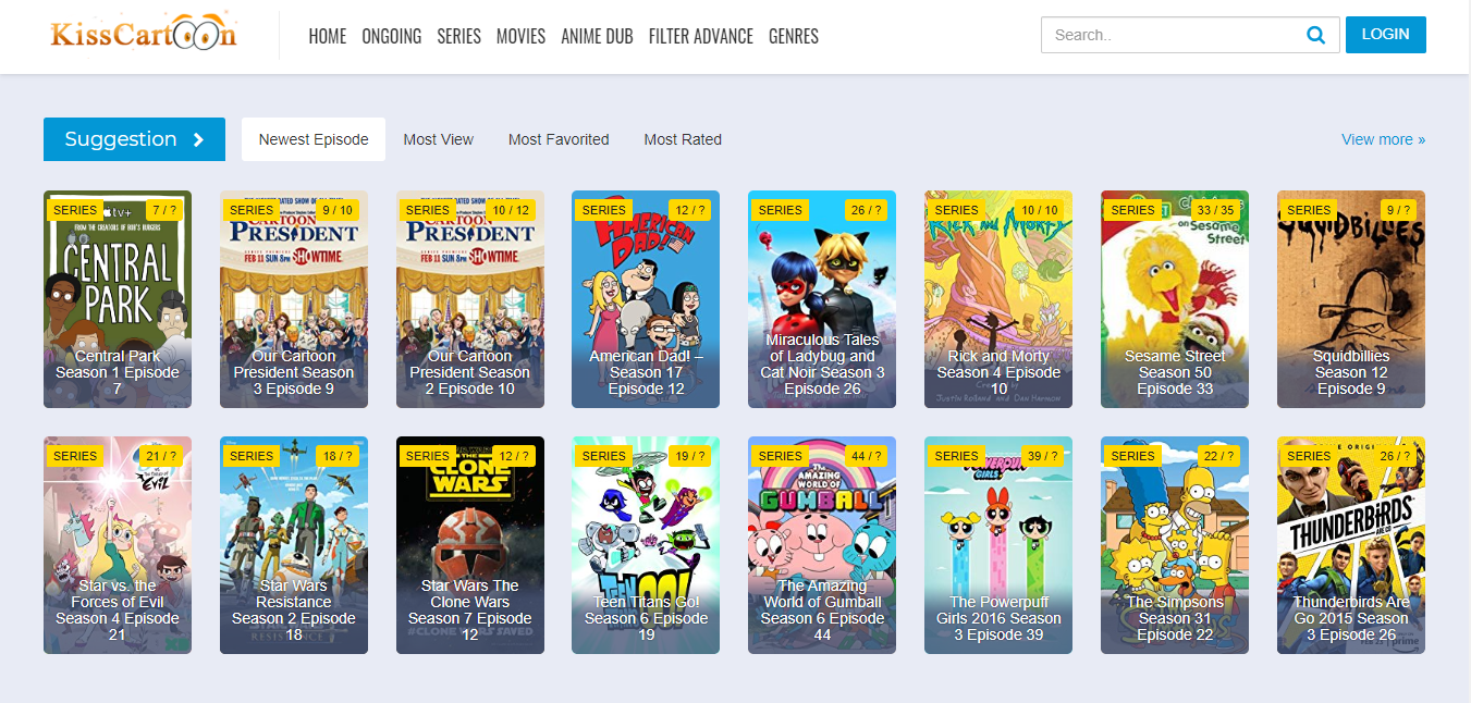 kisscartoon alternatives