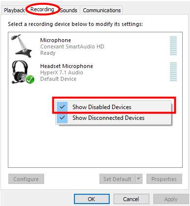 Hyperx microphone not working -2