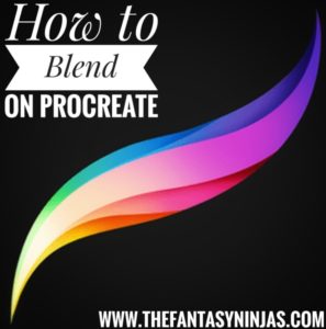 How to blend on Procreate