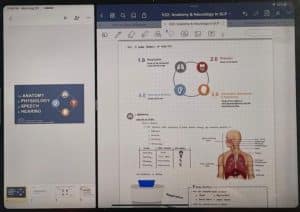 GoodNotes is a Multi Tasking App