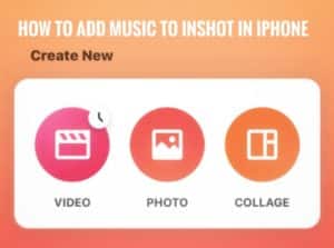 How to add Music to InShot in iPhone