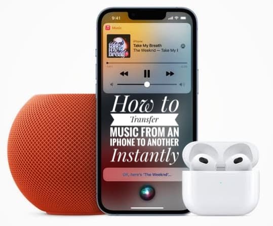 How to Transfer Music from an iPhone to Another Instantly 